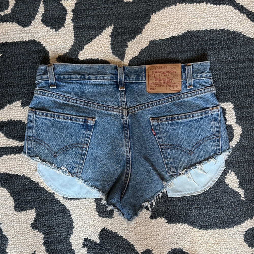 Levi's Women's Classic Blue Jean Shorts- Vintage